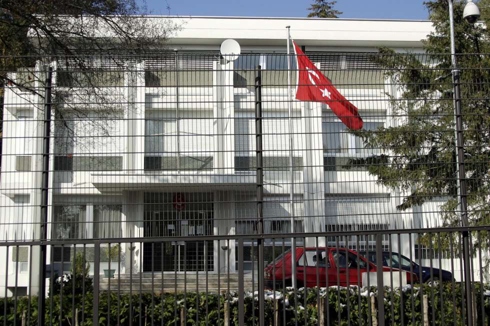İsviçre’de görevli Türk diplomatlar