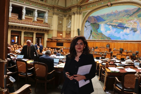 Photo of Sibel Arslan ile parlamento yaşamı üzerine