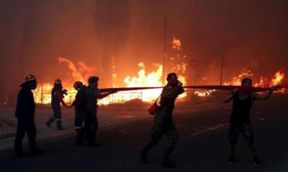 Photo of Yunanistan’da yangın felaketi