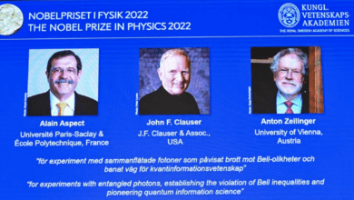 Photo of Nobel Fizik Ödülü’ne üç kuantum fizikçisi layık görüldü