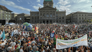 Photo of On binlerce kişi iklim için gösteri yaptı